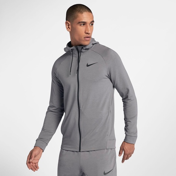Nike Dri-FIT Men's Full-Zip Training Hoodie - Picture 2 of 7